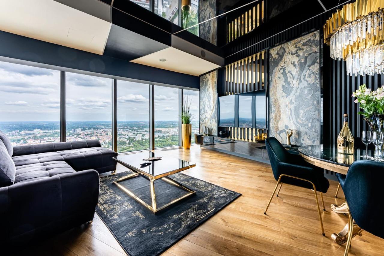 Apartamenty Sky Tower Z Wanna Przy Oknie 브로츠와프 외부 사진